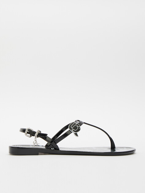 Женские сандалии KARL LAGERFELD, Артикул KL80002G(K), черный | 4678366. Ракурс 1