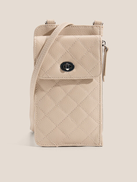 Женская сумка для смартфона TENDANCE, Артикул OU16347, светло-бежевый | 4681149. Ракурс 1
