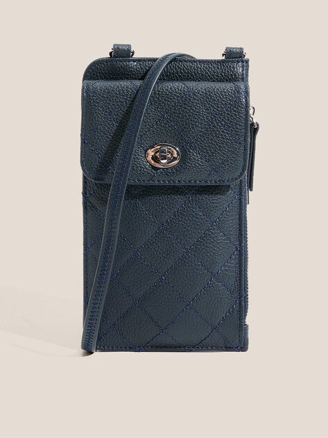 Женская сумка для смартфона TENDANCE, Артикул OU16347, темно-синий | 4681155. Ракурс 1