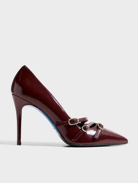 Женские туфли LORIBLU, Артикул YSCF30, бордовый | 4685822. Ракурс 1