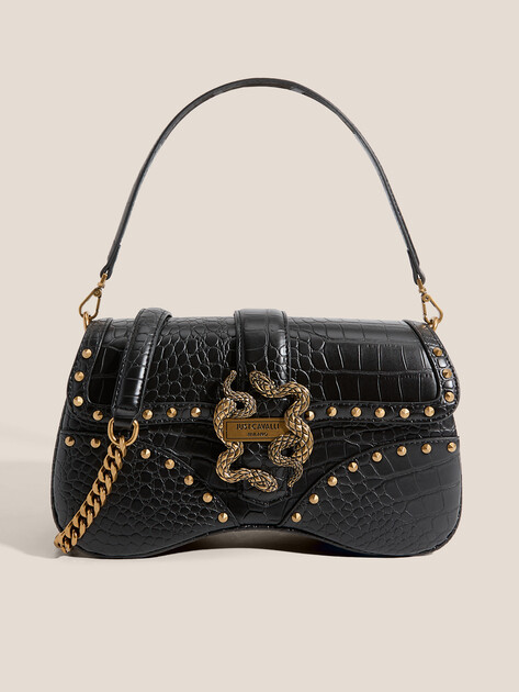 Женская сумка  JUST CAVALLI JC A _ ICONIC SNAKES - STYLE 1, Артикул 79RA4BA1, черный | 4689208. Ракурс 1