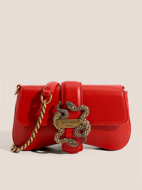 Клатч JUST CAVALLI JC A _ ICONIC SNAKES - STYLE 7, Артикул 79RA4BA7, красный | 4690426. Ракурс 1