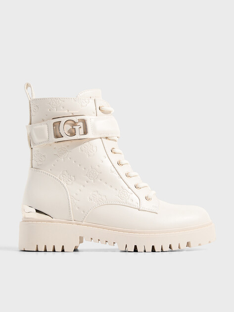 Женские ботинки GUESS ORANDA, Артикул FLTORAFAL10, молочно-белый | 4693805. Ракурс 1
