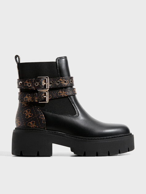 Женские ботинки GUESS SADRINO, Артикул FLTSDRFAL10, черный | 4693840. Ракурс 1