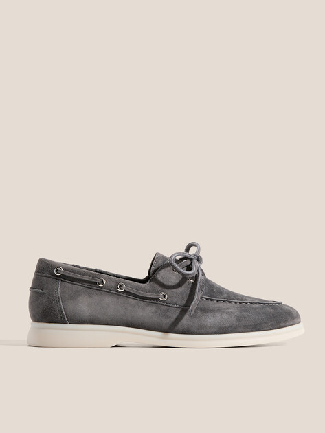 Женские топсайдеры TENDANCE, Артикул YS-2299A-268, темно-серый | 4701102. Ракурс 1