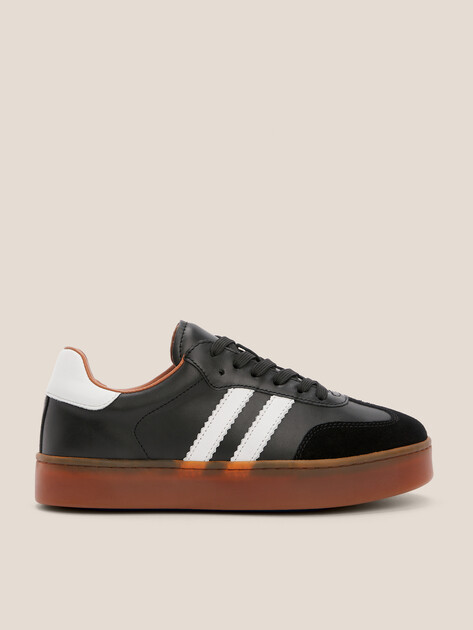 Женские кеды MAISON DAVID, Артикул TM3069F-17-1, черный | 4704302. Ракурс 1