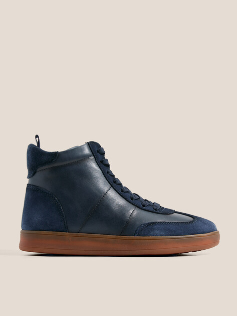 Женские высокие кеды MAISON DAVID, Артикул TMH3075F-1, темно-синий | 4705845. Ракурс 1