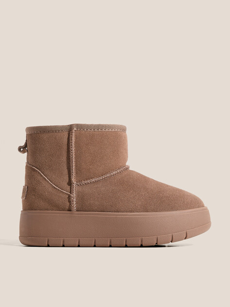 Женские угги TENDANCE, Артикул WD990-12, серовато-коричневый | 4708343. Ракурс 1