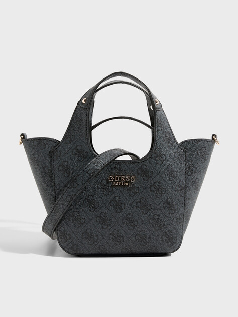 Женский тоут GUESS CALISTA MINI TOTE, Артикул HWSG7334750, темно-серый | 4712612. Ракурс 1