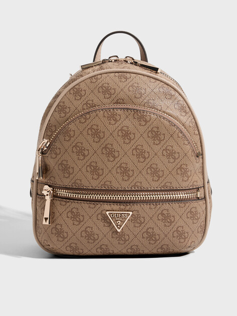 Женский рюкзак GUESS MANHATTAN II BACKPACK, Артикул HWSG7118320, темно-бежевый | 4712821. Ракурс 1