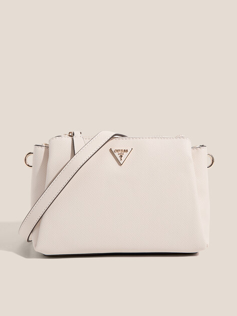 Кросс-боди GUESS NOELLE II TRI COMP CROSSBODY, Артикул HWZG9672120, молочно-бежевый | 4713051. Ракурс 1