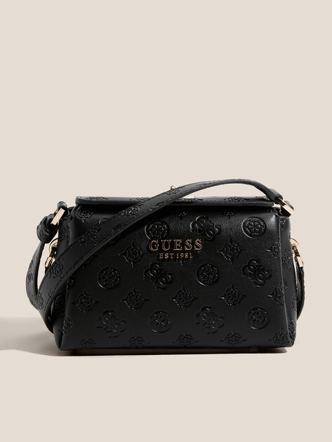 Кросс-боди GUESS PHOEBE MINI CROSSBODY BAG, Артикул HWPD9665730, черный | 4713205. Ракурс 1