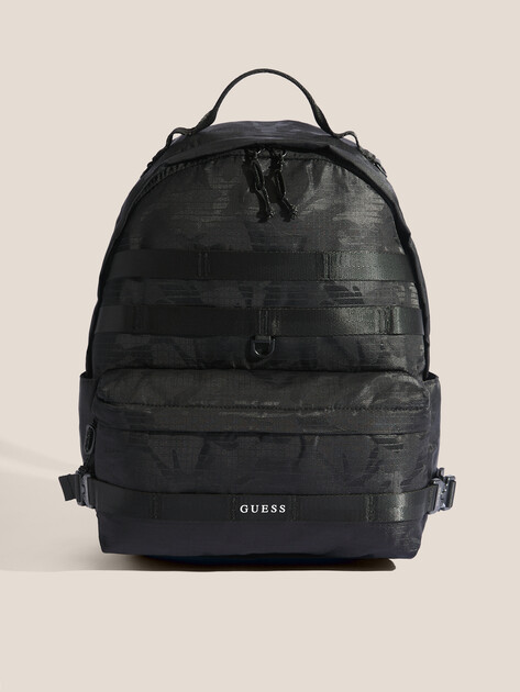 Мужской рюкзак GUESS ASTI ROUNDED BACKPACK, Артикул HMASNCP5375, черный | 4713625. Ракурс 1