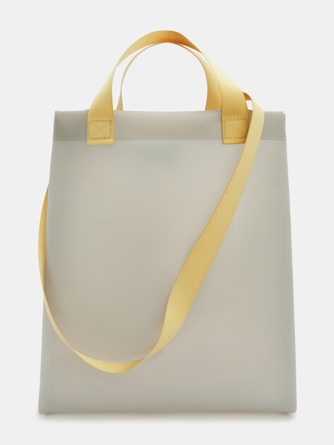 Женский шоппер MAISON DAVID, Артикул TRANSPARENT SHOPPER, серый | 4715170. Ракурс 1