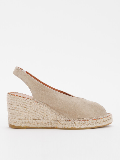 Босоножки LA MAISON DE L'ESPADRILLE, Артикул RV753-7, пыльно-бежевый | 4716825. Ракурс 1