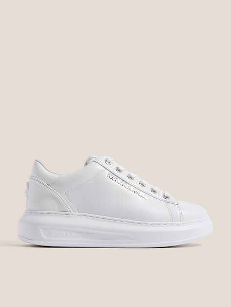 Женские кеды KARL LAGERFELD KAPRI Karl NFT Kounter Rlf, Артикул KL62525N, белый | 4721170. Ракурс 1