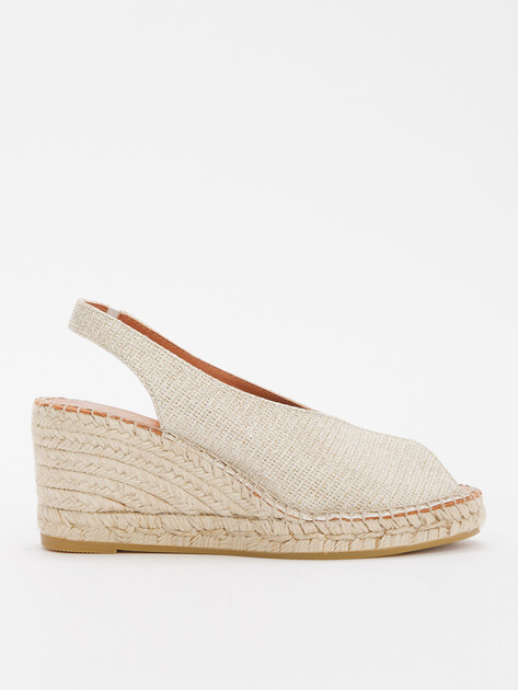 Босоножки LA MAISON DE L'ESPADRILLE, Артикул RV752-7, светло-бежевый | 4722108. Ракурс 1