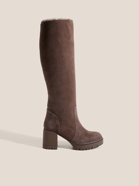 Женские сапоги TENDANCE, Артикул PZ2257-18, серо-коричневый | 4724028. Ракурс 1