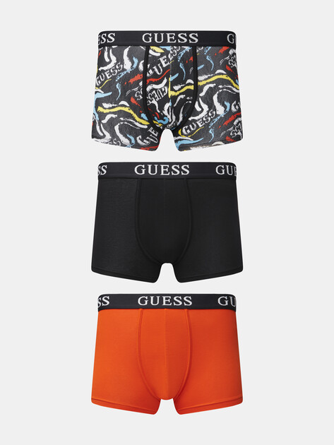 Мужские трусы 3 шт. GUESS JOE BOXER TRUNK 3 PACK, Артикул U5GG15K6YW1, мультицвет | 4725857. Ракурс 1 Мужские трусы 3 шт. GUESS JOE BOXER TRUNK 3 PACK, Артикул U5GG15K6YW1, мультицвет | 4725857. Ракурс 1