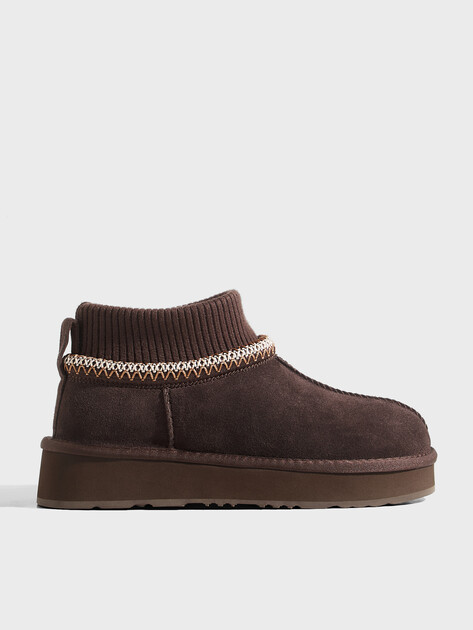 Женские угги TENDANCE, Артикул YS-48365A-3, темно-коричневый | 4727138. Ракурс 1