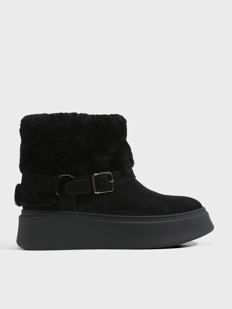 Женские угги TENDANCE, Артикул YS-23101D-501, черный | 4729191. Ракурс 1