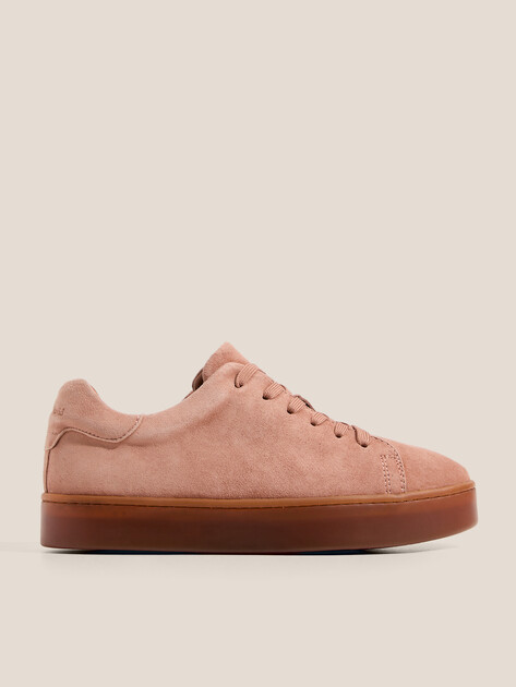 Женские кеды MAISON DAVID, Артикул TM3069F-3, бежево-розовый | 4736059. Ракурс 1