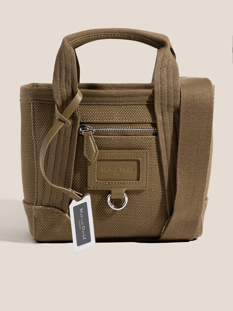 Женский тоут MAISON DAVID, Артикул SY6321, хаки | 4740777. Ракурс 1