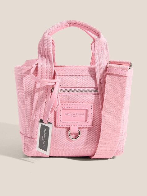 Женский тоут MAISON DAVID, Артикул SY6321, бледно-розовый | 4740787. Ракурс 1