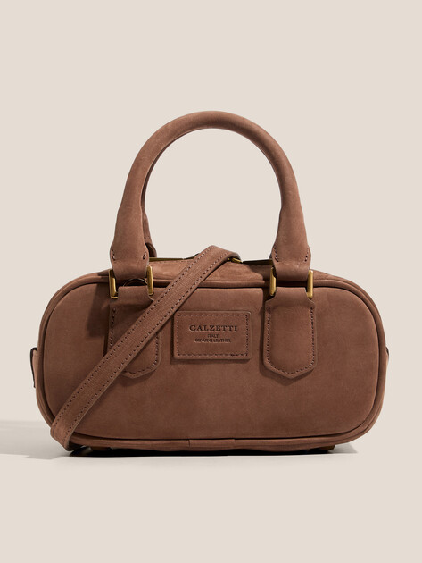 Женская сумка  CALZETTI, Артикул JADE, бежево-коричневый | 4741835. Ракурс 1