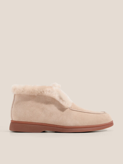 Женские высокие лоферы TENDANCE, Артикул YS-2299K-10S, светло-бежевый | 4748103. Ракурс 1