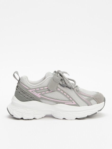 Детские кроссовки КОТОФЕЙ, Артикул 644493-11, светло-серый | 4750025. Ракурс 1
