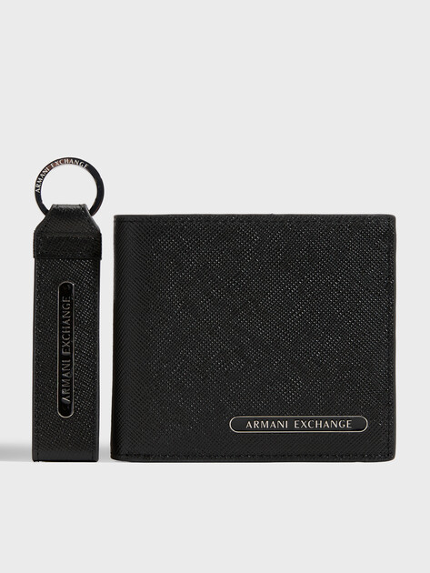 Мужской подарочный набор ARMANI EXCHANGE BARCELONA GIFT SET, Артикул XM001275, черный | 4759742. Ракурс 1