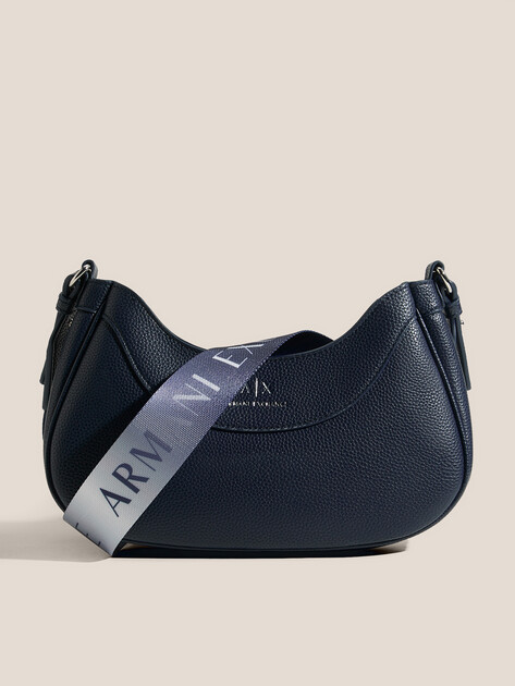 Кросс-боди ARMANI EXCHANGE WAVE HOBO S, Артикул 942883, темно-синий | 4759781. Ракурс 1