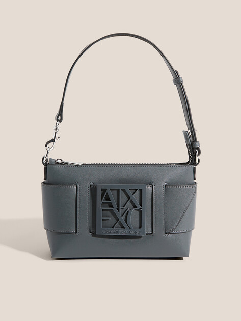 Женская сумка  ARMANI EXCHANGE SUSIE SHOULDER, Артикул 942907, серый | 4759785. Ракурс 1
