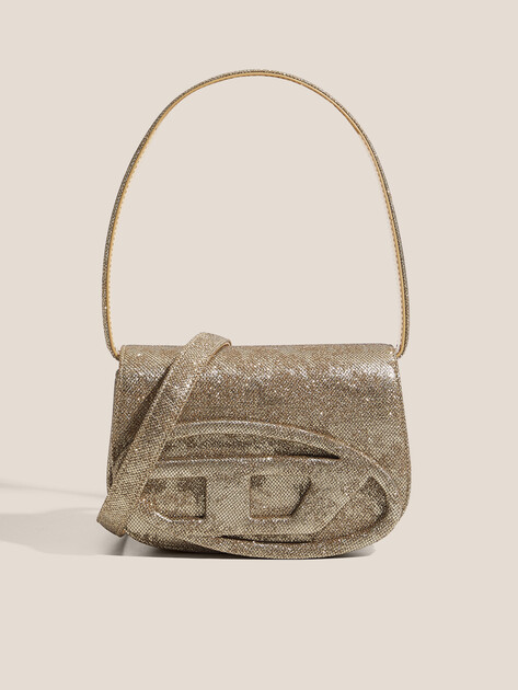 Женский сэдл DIESEL 1DR, Артикул X08396, золотой | 4770437. Ракурс 1