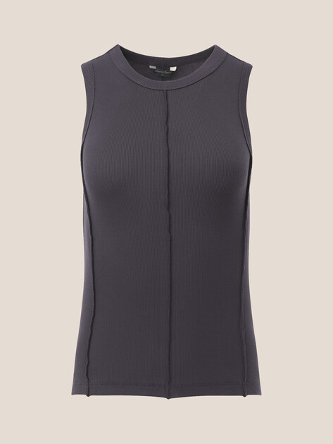 Женская майка MAISON DAVID, Артикул MAUDE-HJ, фиолетово-серый | 4774956. Ракурс 1