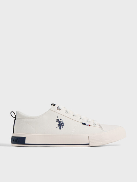 Мужские кеды U.S.POLO ASSN. FRANK, Артикул 102065916, белый | 4777894. Ракурс 1