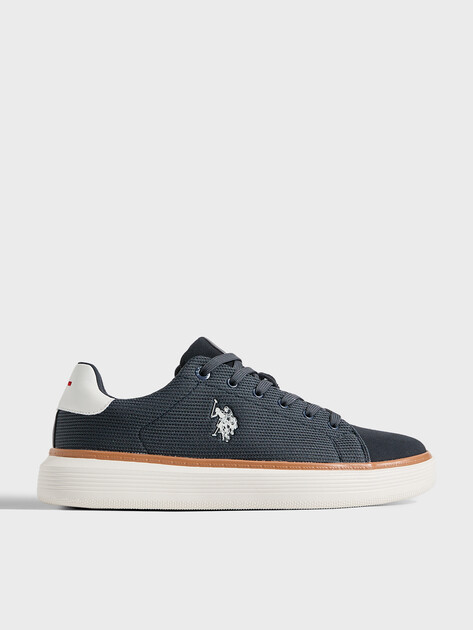Мужские кеды U.S.POLO ASSN. JEMY GLB 6FX, Артикул 102065833, серо-синий | 4777910. Ракурс 1