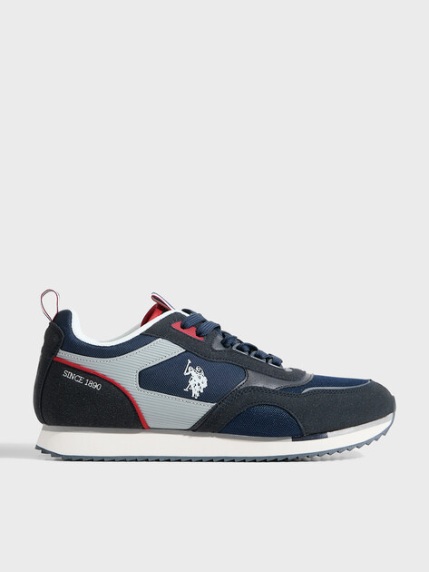 Мужские кроссовки U.S.POLO ASSN. MEDI, Артикул 102065931, темно-синий | 4778030. Ракурс 1