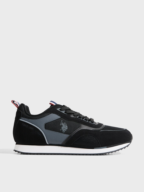 Мужские кроссовки U.S.POLO ASSN. MEDI, Артикул 102065934, черный | 4778054. Ракурс 1