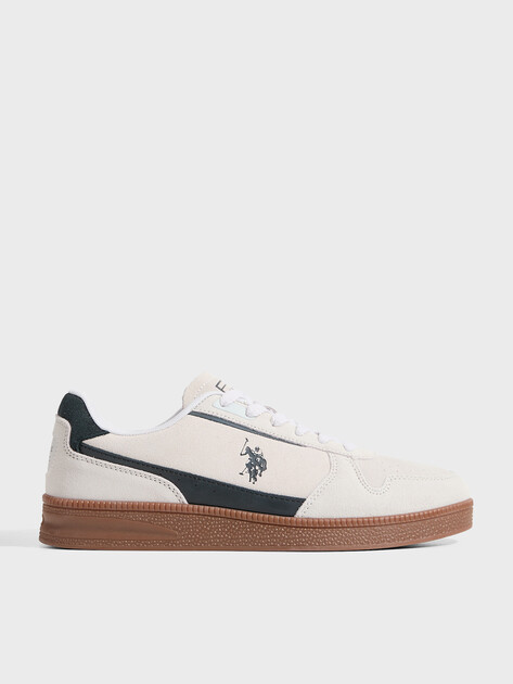 Мужские кеды U.S.POLO ASSN. PERRY S GLB 6FX, Артикул 102065776, пыльно-бежевый | 4778102. Ракурс 1