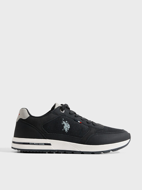 Мужские кроссовки U.S.POLO ASSN. RUFUS, Артикул 102065939, черный | 4778166. Ракурс 1