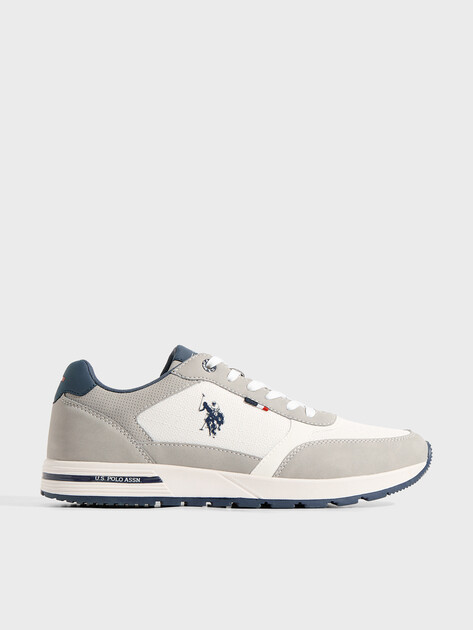 Мужские кроссовки U.S.POLO ASSN. RUFUS, Артикул 102065941, белый | 4778182. Ракурс 1