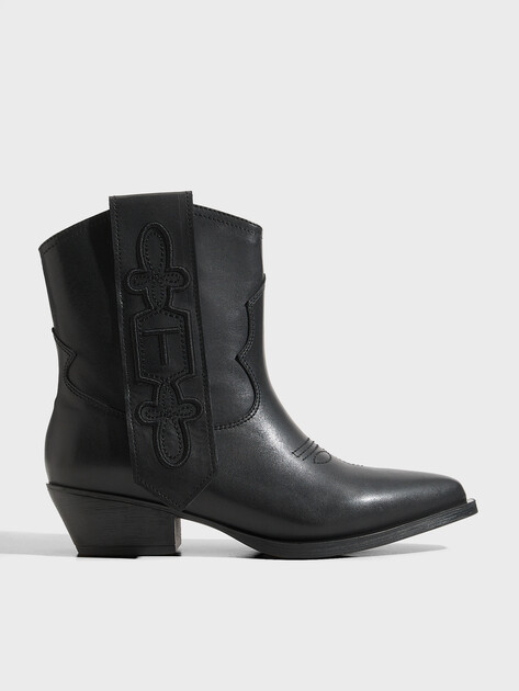 Женские казаки TENDANCE, Артикул GLC9770-01, черный | 4781822. Ракурс 1