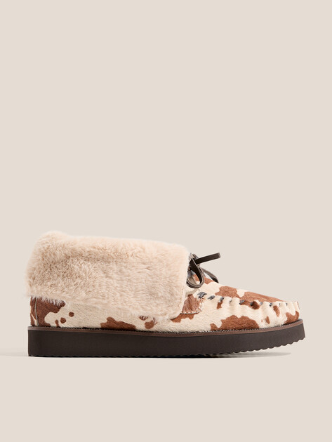 Женские ботинки BRONX fenn-ix, Артикул 47646-PU, анималистичный принт | 4788174. Ракурс 1