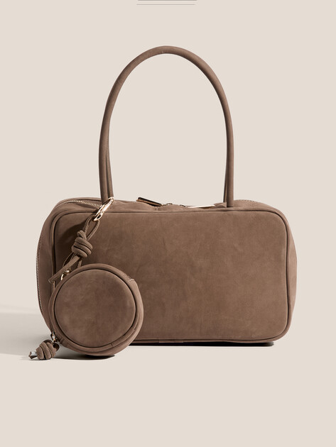 Женская сумка  CALZETTI, Артикул AGATA MINI, серовато-коричневый | 4792772. Ракурс 1