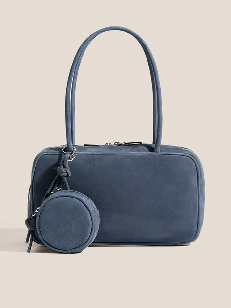 Женская сумка  CALZETTI, Артикул AGATA MINI, серовато-синий | 4792780. Ракурс 1