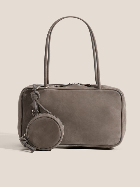 Женская сумка  CALZETTI, Артикул AGATA MINI, зеленовато-серый | 4792818. Ракурс 1