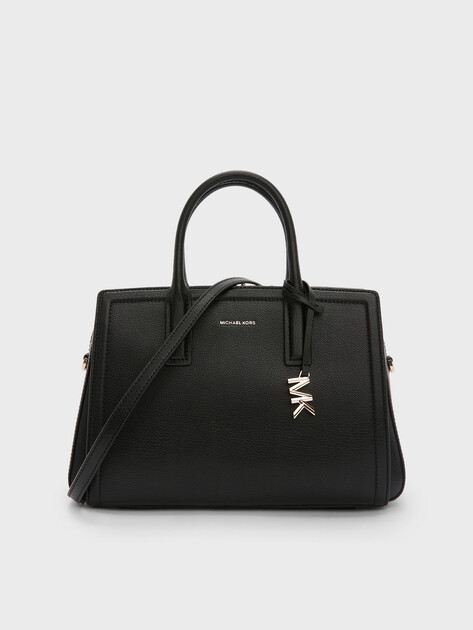 Женский тоут MICHAEL KORS MD SATCHEL, Артикул 30R5G9IS6L(K), черный | 4793220. Ракурс 1