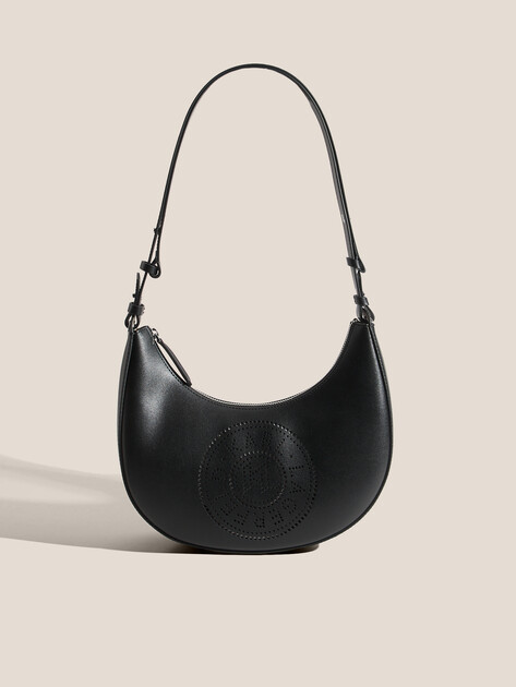Женская сумка  KARL LAGERFELD k/circle moon bag, Артикул A3W30060, черный | 4794559. Ракурс 1